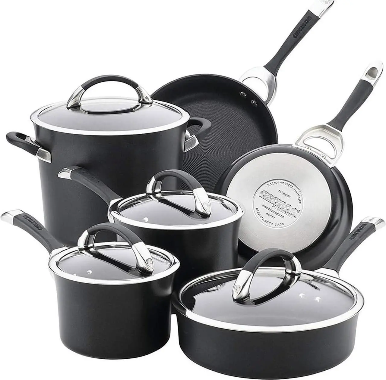 Main image of Circulon Dishwasher Safe Nonstick 10-Piece Pots and Pans Set
