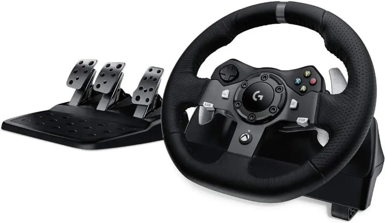 Alt view image 2 of 3 - Logitech G920 Racing Wheel For XBOX + Force Shifter