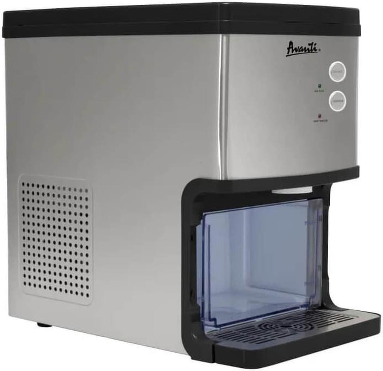 Alt view image 3 of 7 - Avanti NIMD3313SIS ELITE Series Countertop Nugget Ice Maker and Dispenser
