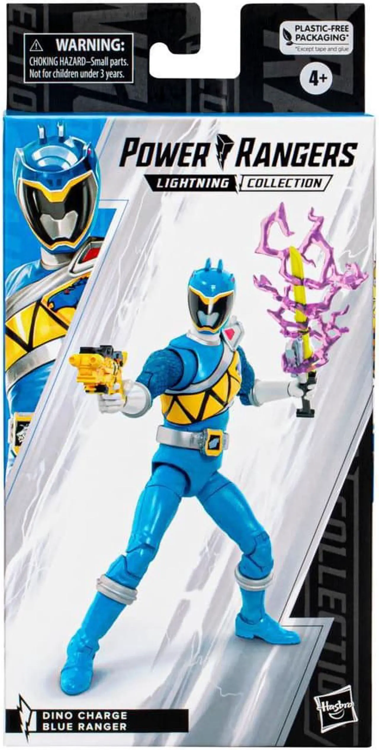 Alt view image 2 of 7 - Hasbro F4515 Power Rangers Lightning Collection Dino Charge Blue Ranger 6 inch Action Figure
