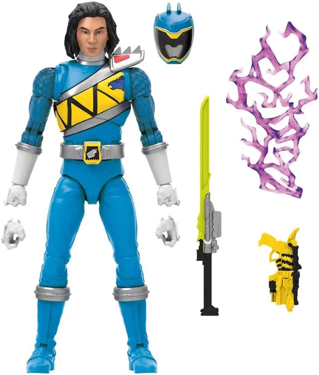 Main image of Hasbro F4515 Power Rangers Lightning Collection Dino Charge Blue Ranger 6 inch Action Figure