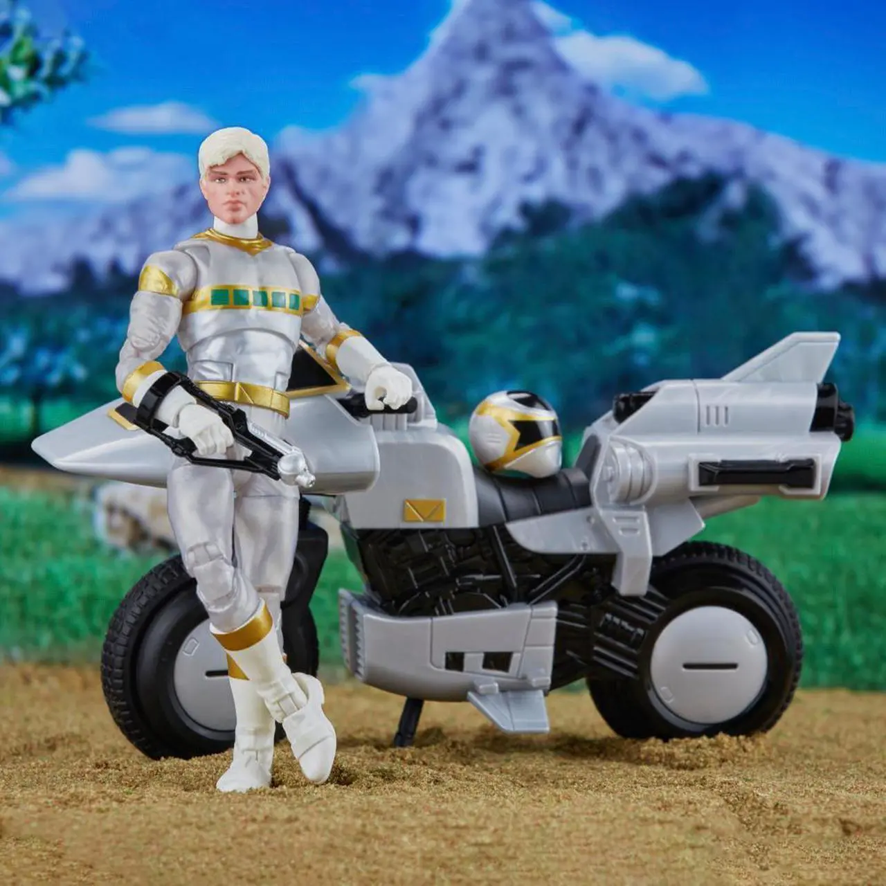 Alt view image 4 of 7 - Hasbro F8206 Power Rangers Lightning Collection In Space Silver Ranger 6 inch Action Figure