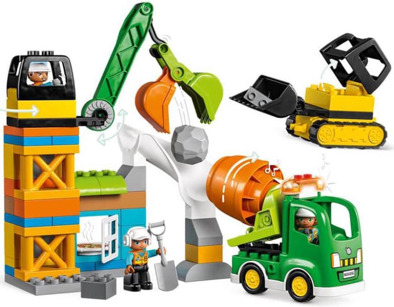 Alt view image 3 of 8 - LEGO 10990 Duplo Construction Site