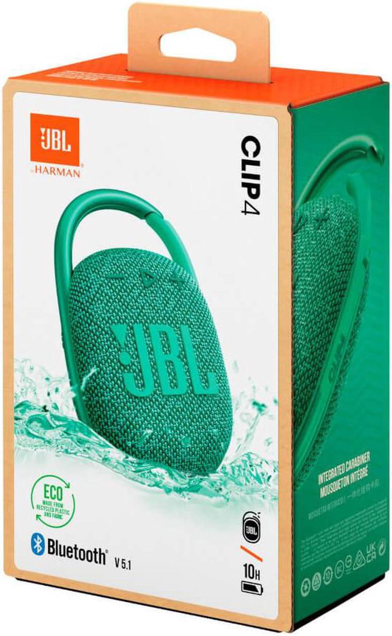 Alt view image 7 of 10 - JBL CLIP4ECOGRN Clip 4 Eco Portable Bluetooth Speaker - Green