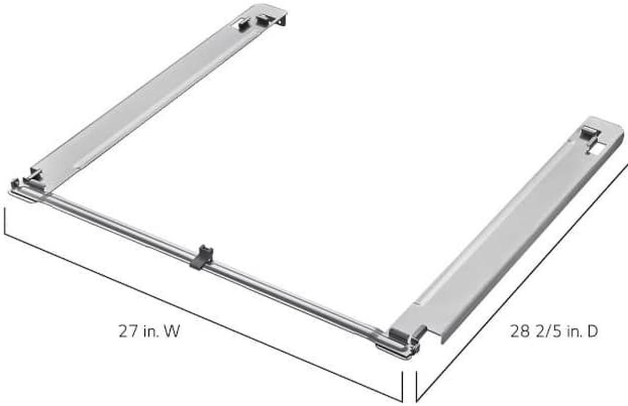 Alt view image 4 of 4 - LG 27 inch Laundry Front Load Stacking Kit