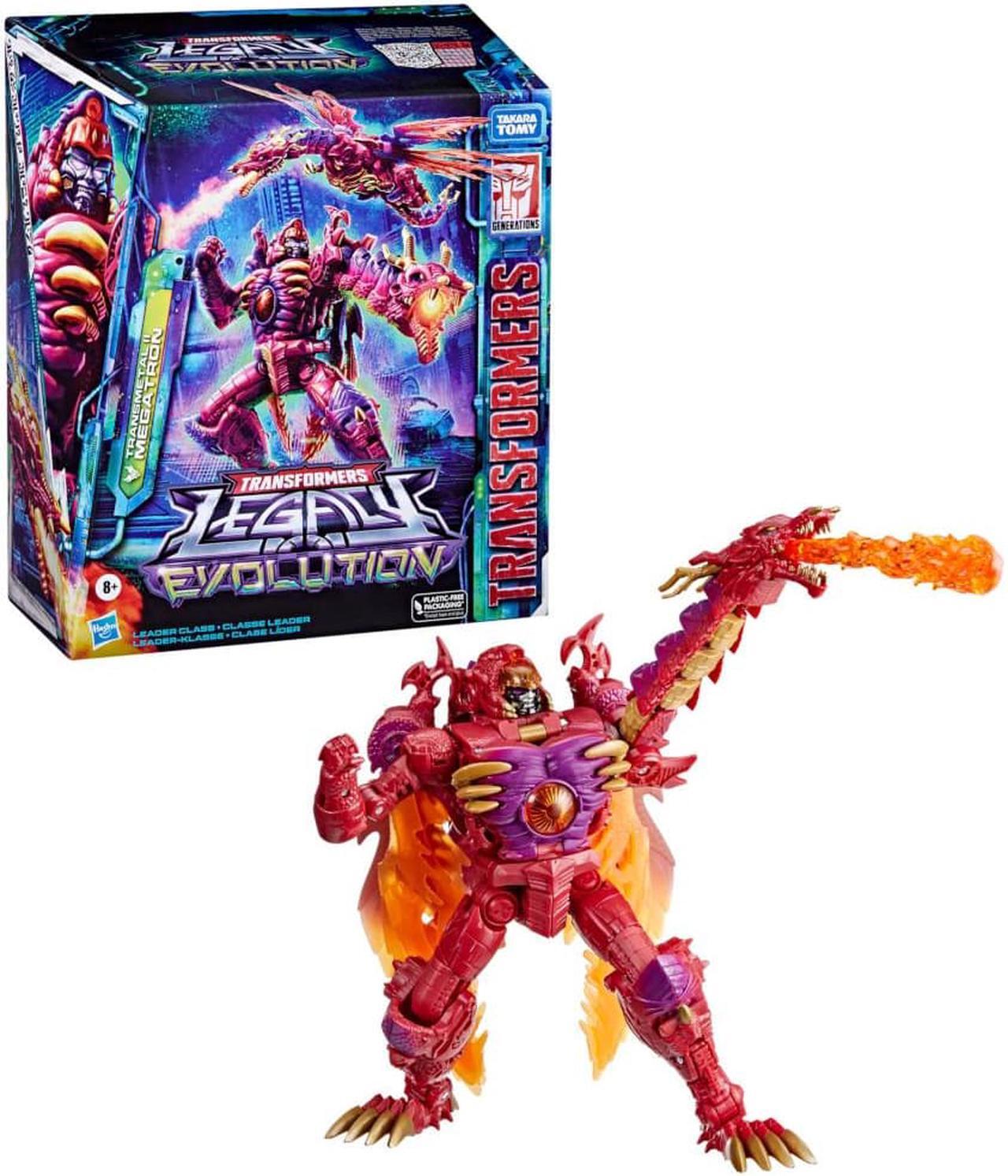 Alt view image 3 of 5 - Hasbro 8.5 inch Transformers Legacy Evolution Transmetal II Megatron Action Figure