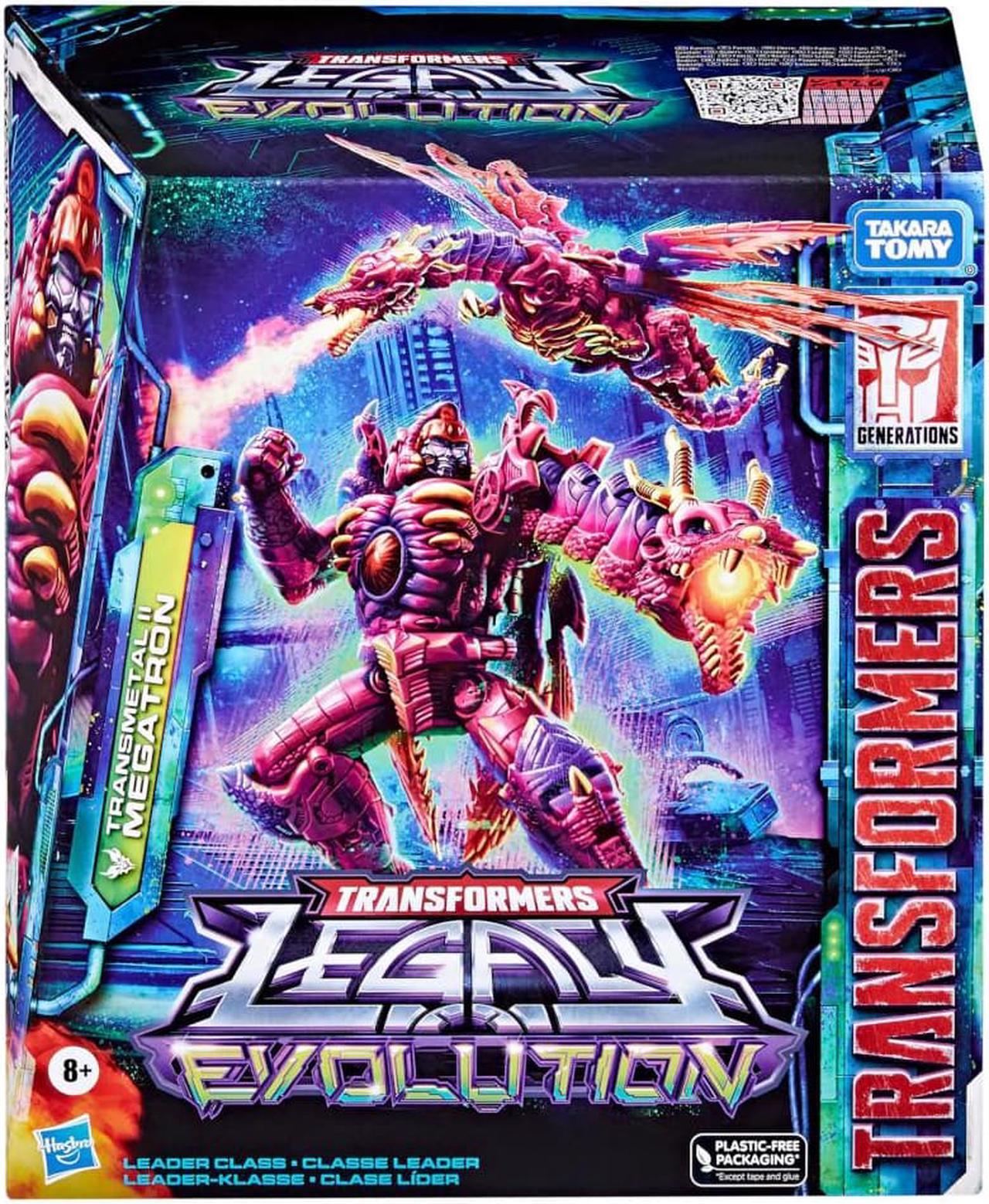 Alt view image 4 of 5 - Hasbro 8.5 inch Transformers Legacy Evolution Transmetal II Megatron Action Figure