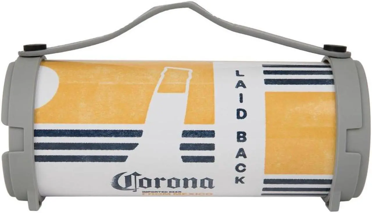Alt view image 3 of 3 - Corona True Wireless Stereo Gray/Yellow Bluetooth Speaker