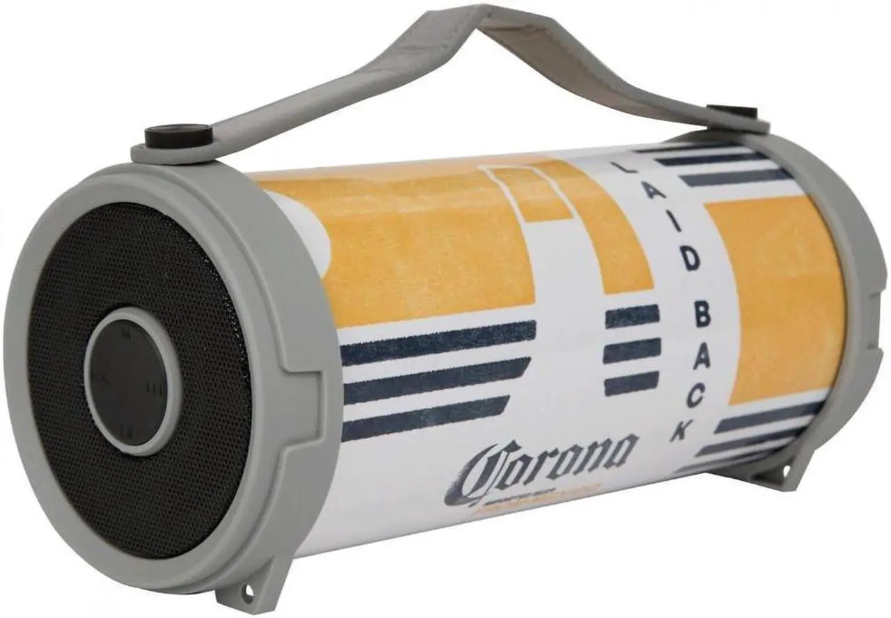 Alt view image 2 of 3 - Corona True Wireless Stereo Gray/Yellow Bluetooth Speaker