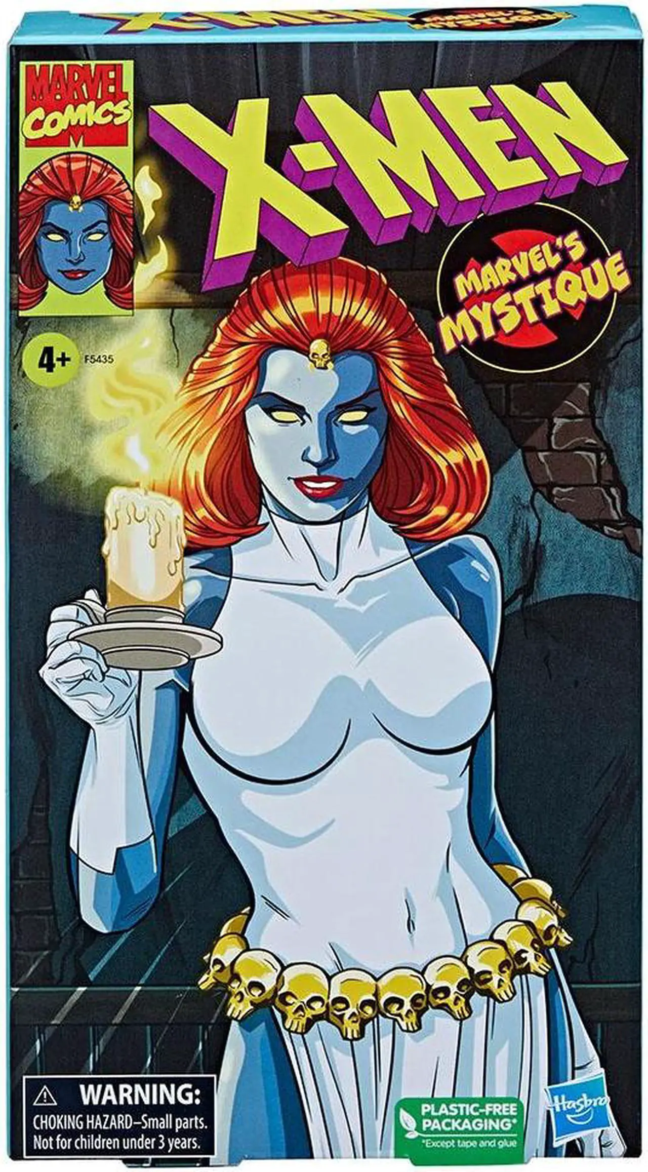 Alt view image 3 of 5 - Hasbro 6 inch Marvel Legends Series X-Men Marvels Mystique 90s Animated Series Action Figure