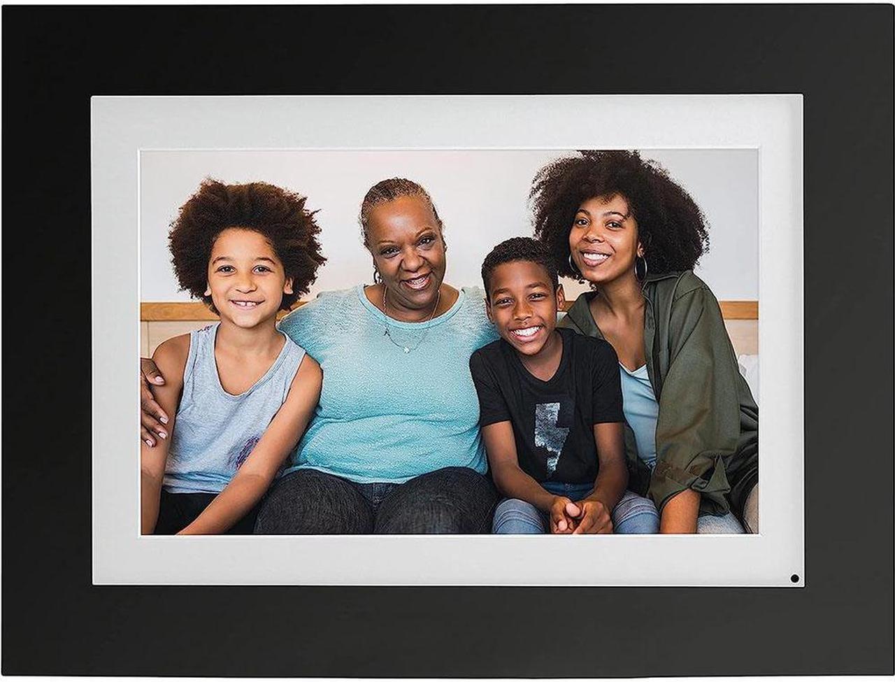 Main image of Simply Smart Home 8 inch Photoshare WiFi Digital Picture Frame - Factory Refurbished - Black