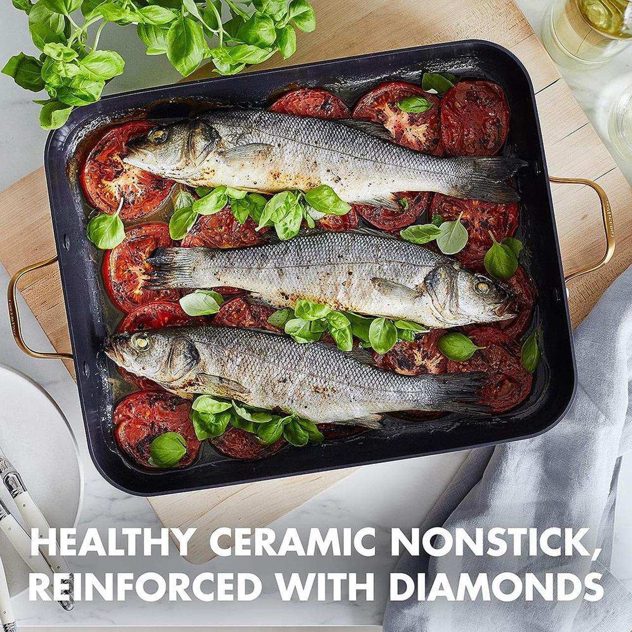 Alt view image 2 of 3 - GreenPan Reserve Healthy Ceramic Nonstick Roasting Pan
