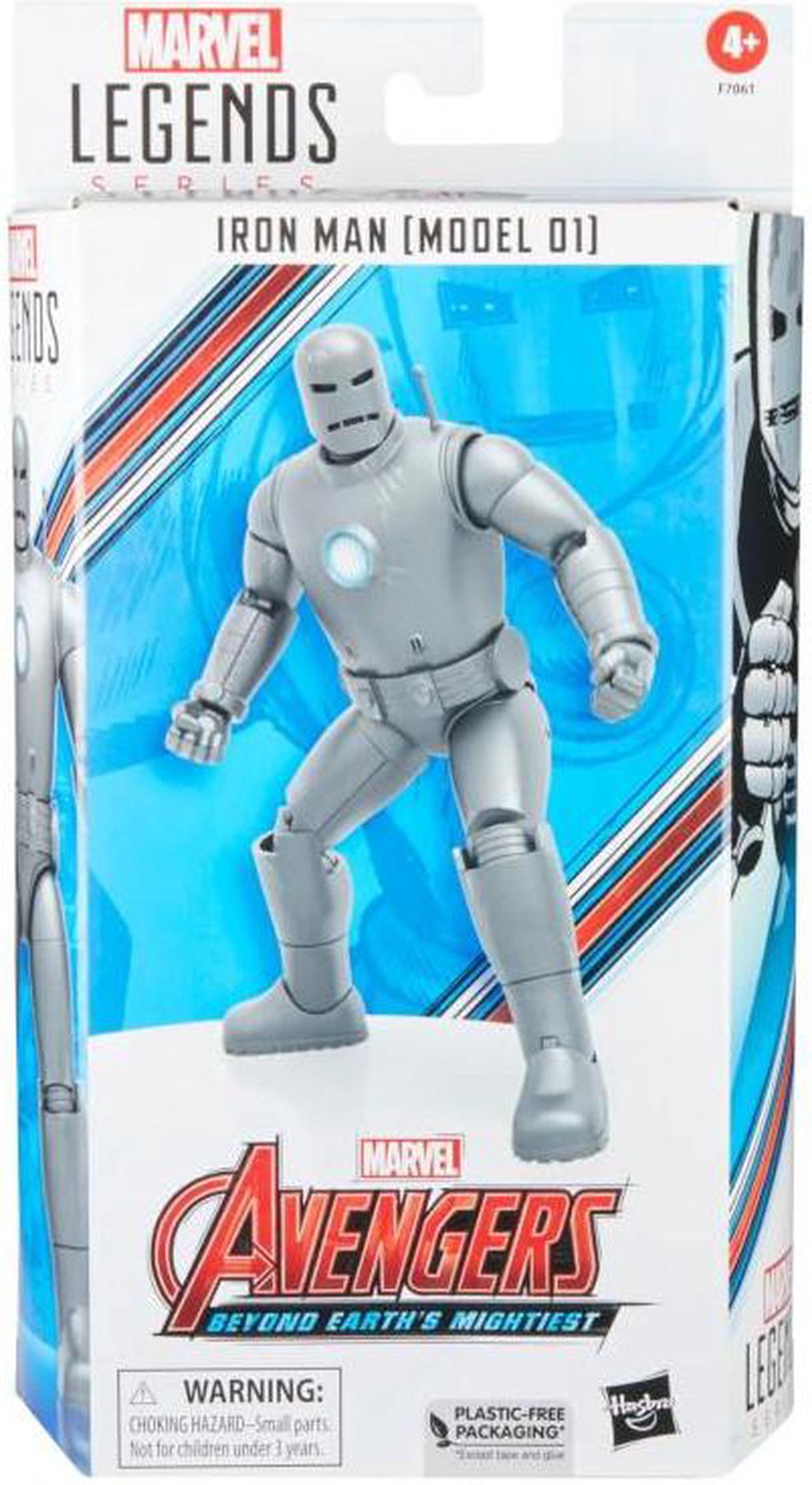 Alt view image 2 of 6 - Hasbro 6 inch Marvel Legends Series Iron Man (Model 01) Action Figure