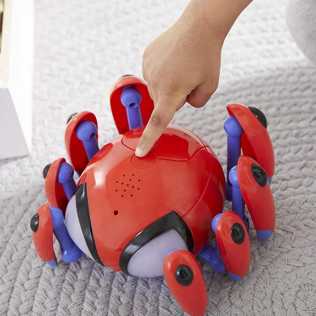 Alt view image 3 of 4 - Hasbro Marvel Spider Man Speak and Go Trace-E Bot