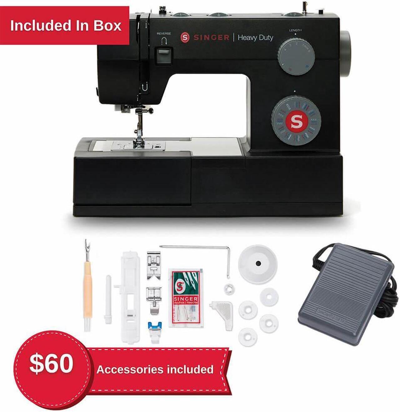 Alt view image 2 of 7 - Singer 4432 Heavy Duty Sewing Machine - Black