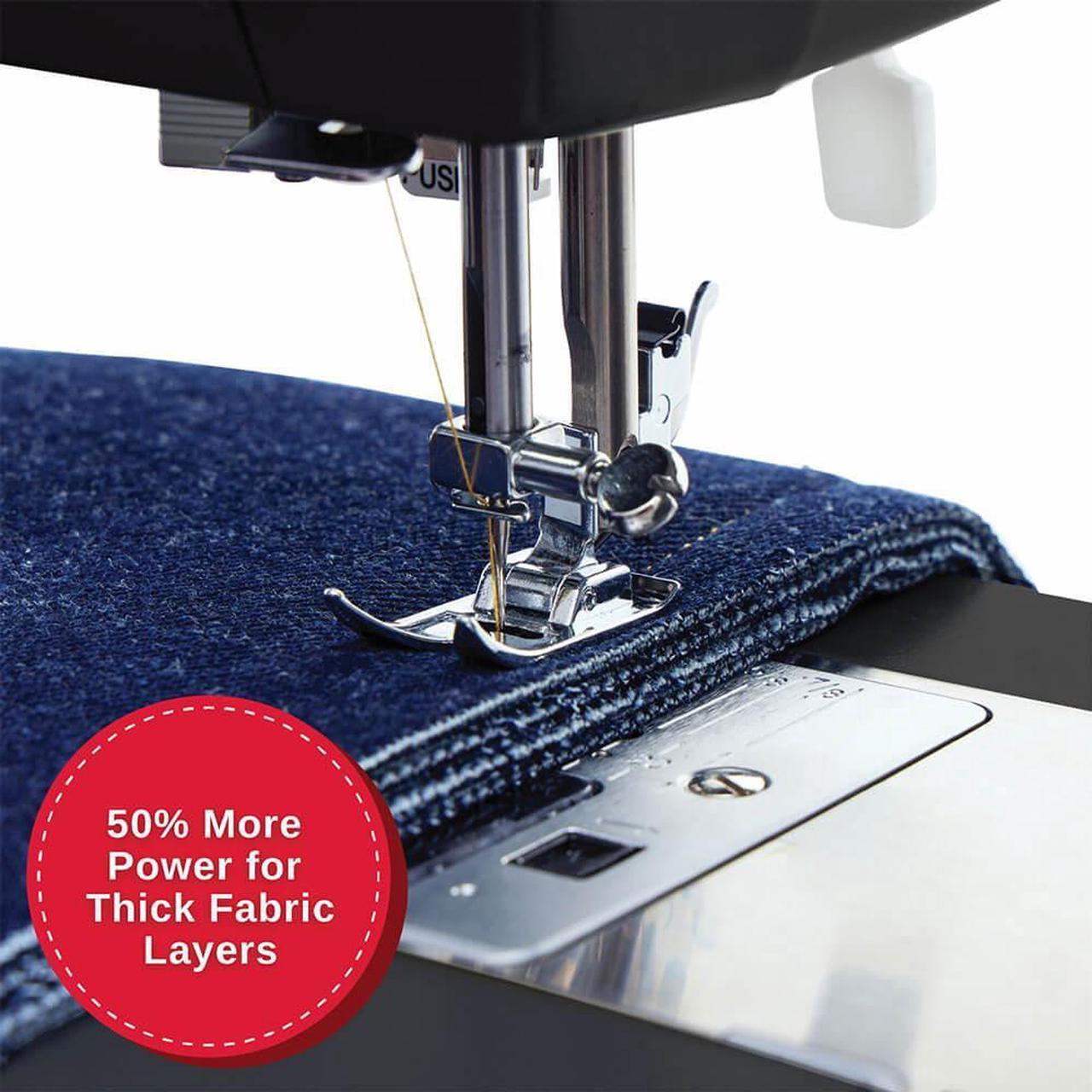 Alt view image 3 of 7 - Singer 4432 Heavy Duty Sewing Machine - Black