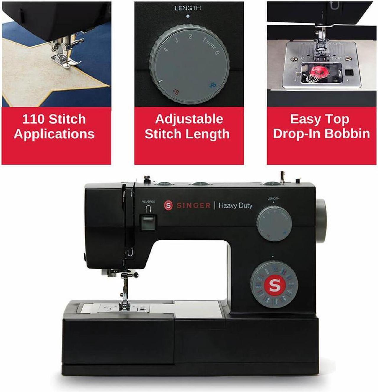Alt view image 5 of 7 - Singer 4432 Heavy Duty Sewing Machine - Black