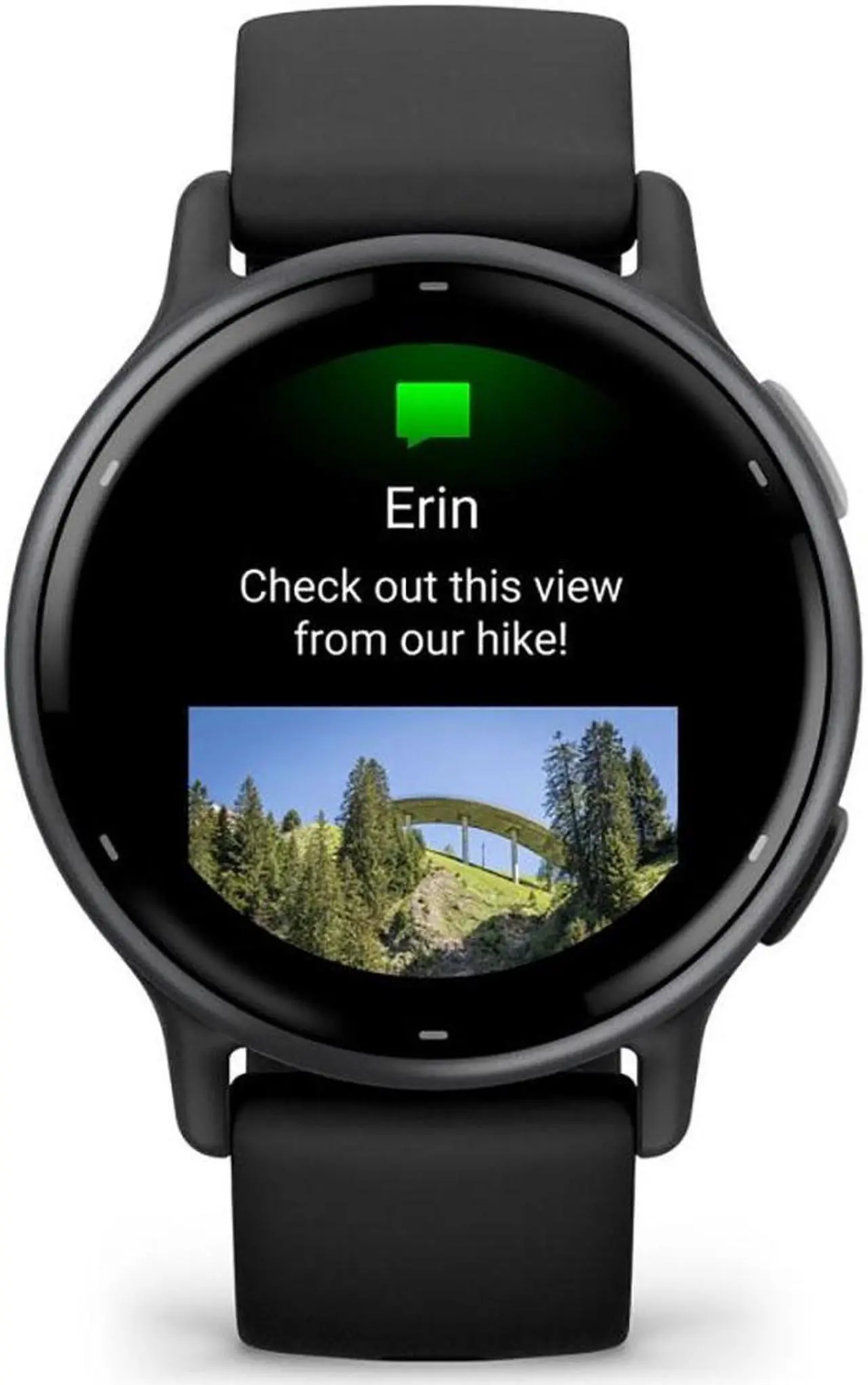 Alt view image 3 of 20 - Garmin vivoactive 5 SPORTS & FITNESS Slate Aluminum Bezel with Black Case and Silicone Band Smartwatch 010-02862-10 - Slate