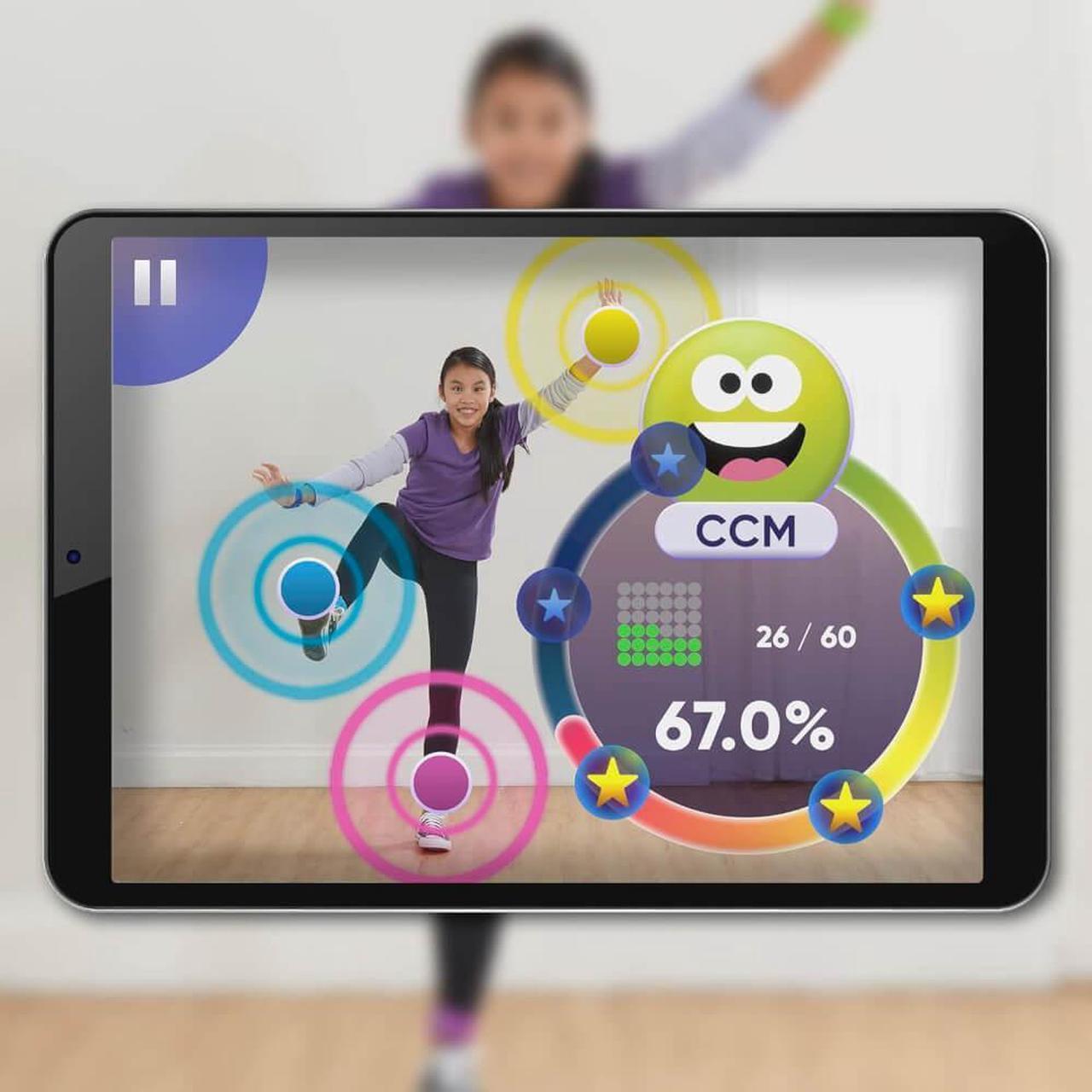 Alt view image 3 of 7 - Hasbro Twister Air Game the AR Twister App Play Game