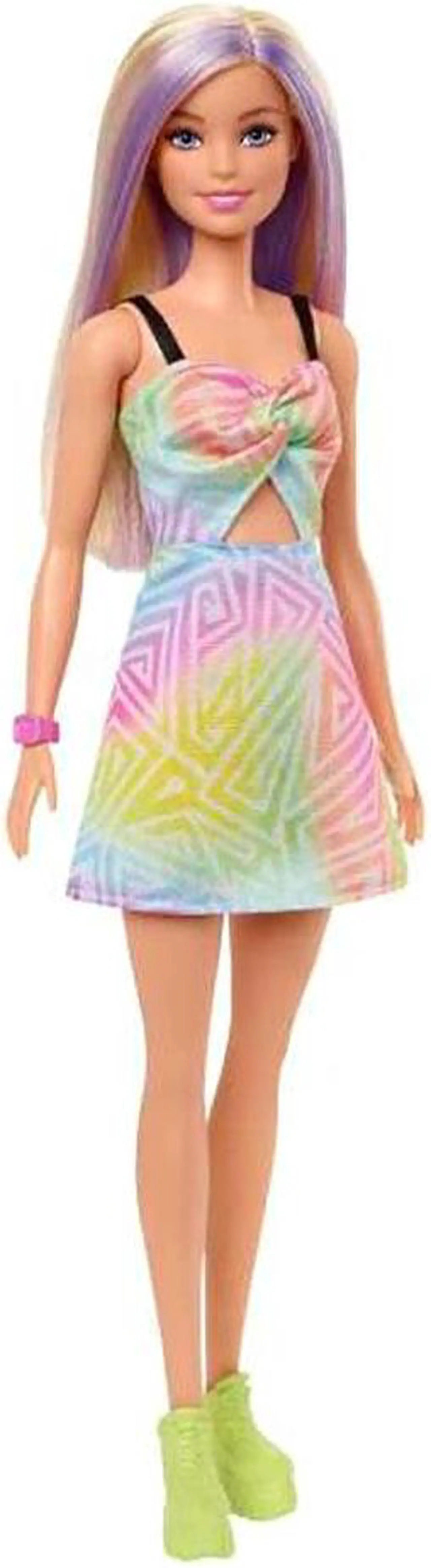 Main image of Mattel Barbie Fashionistas Doll - Purple Hair Streaks