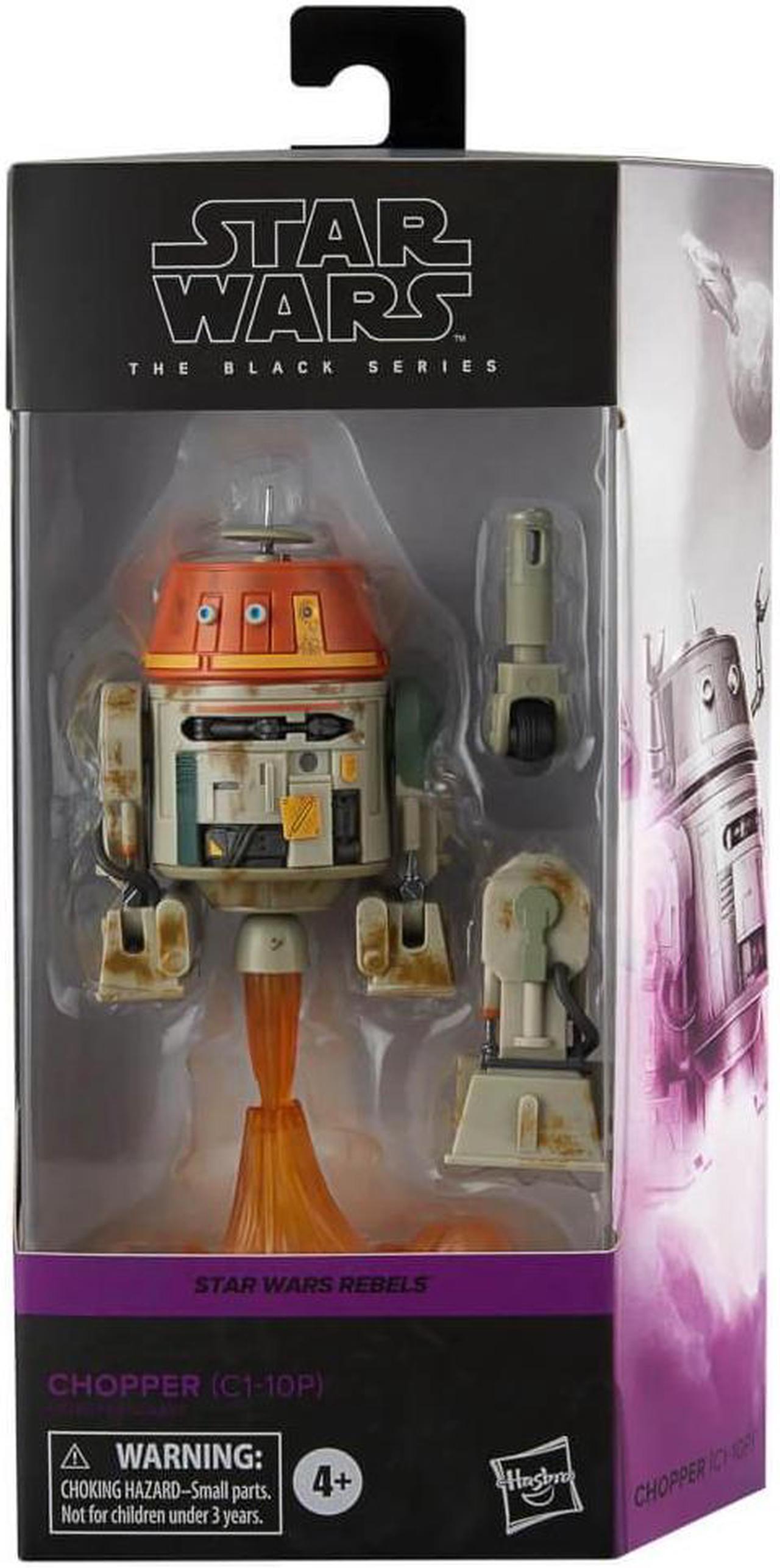 Alt view image 7 of 7 - Hasbro 6 inch Star Wars The Black Series Chopper (C1-10P) Action Figure
