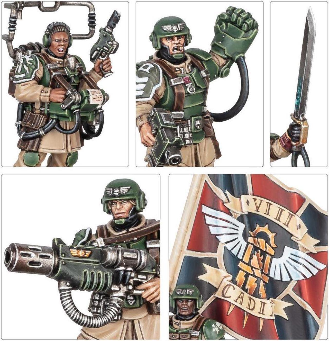 Alt view image 5 of 7 - Games Workshop Warhammer 40k: Astra Militarum: Cadian Defence Force