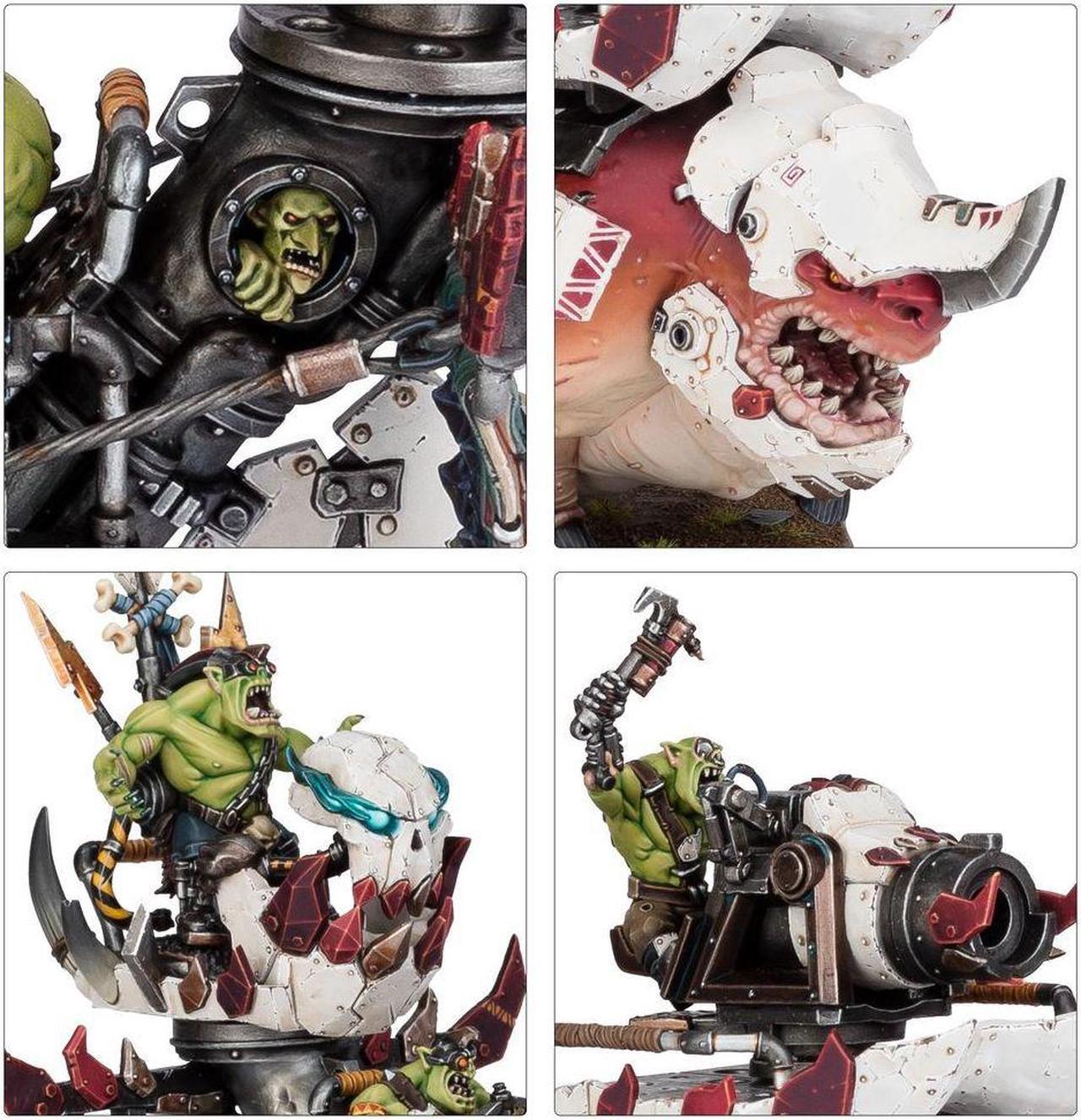 Alt view image 4 of 7 - Games Workshop Warhammer 40k: Orks: Beast Snagga Stampede