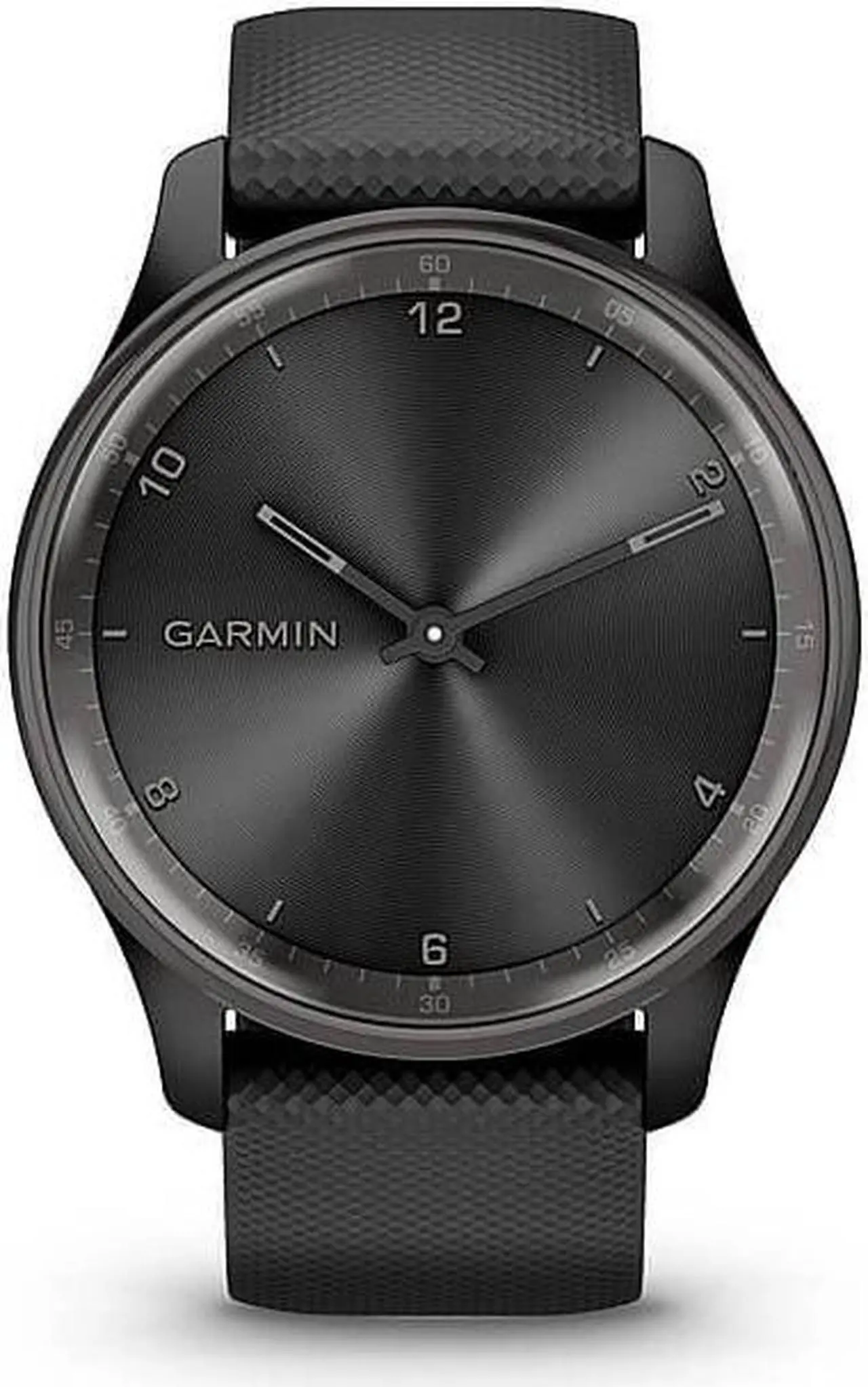 Alt view image 2 of 7 - Garmin Vivomove Trend Hybrid Smartwatch (Slate Stainless Steel Bezel)