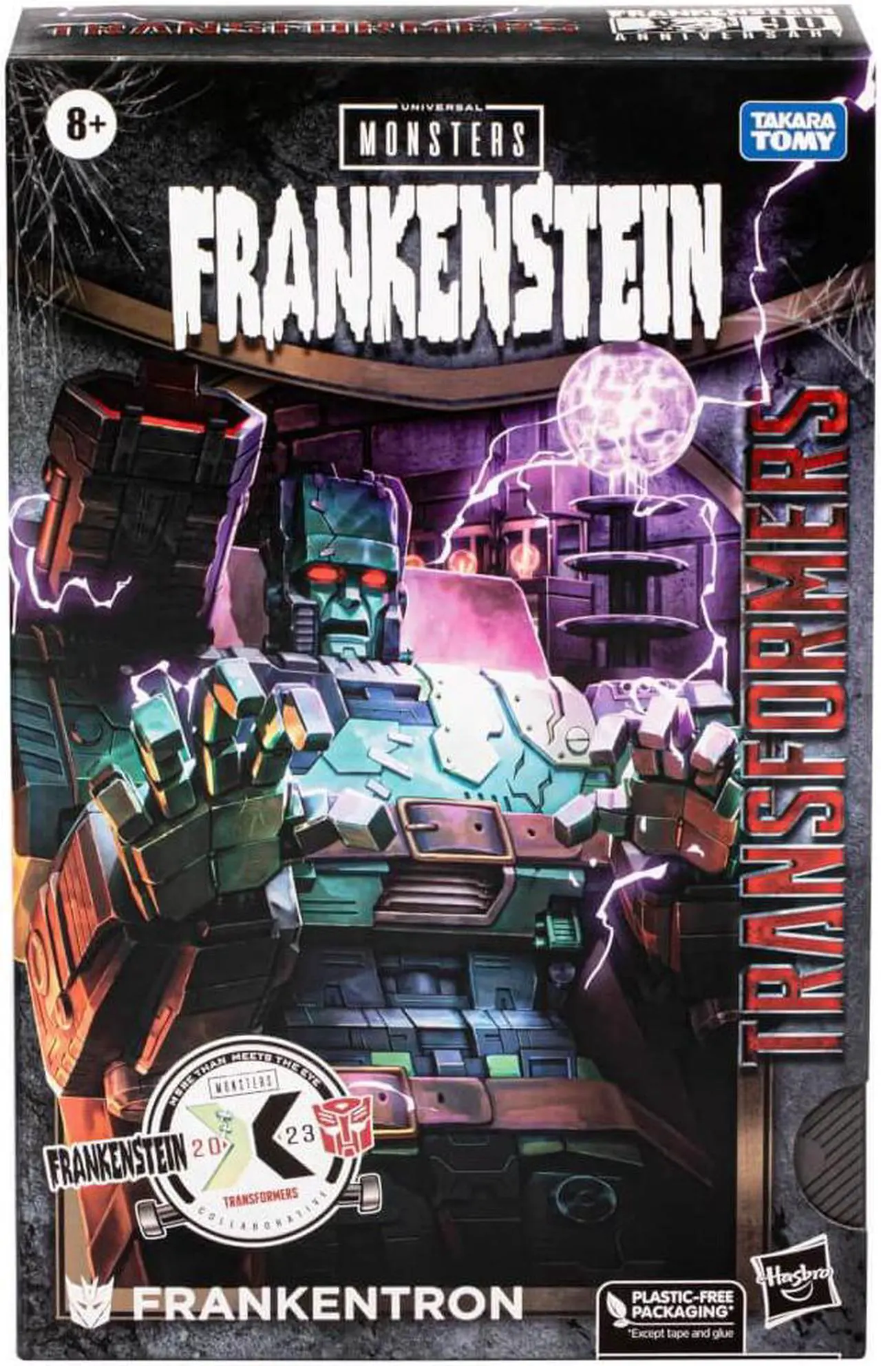 Alt view image 4 of 5 - Hasbro Transformers Collaborative Universal Monsters Frankenstein x Transformers Frankentron