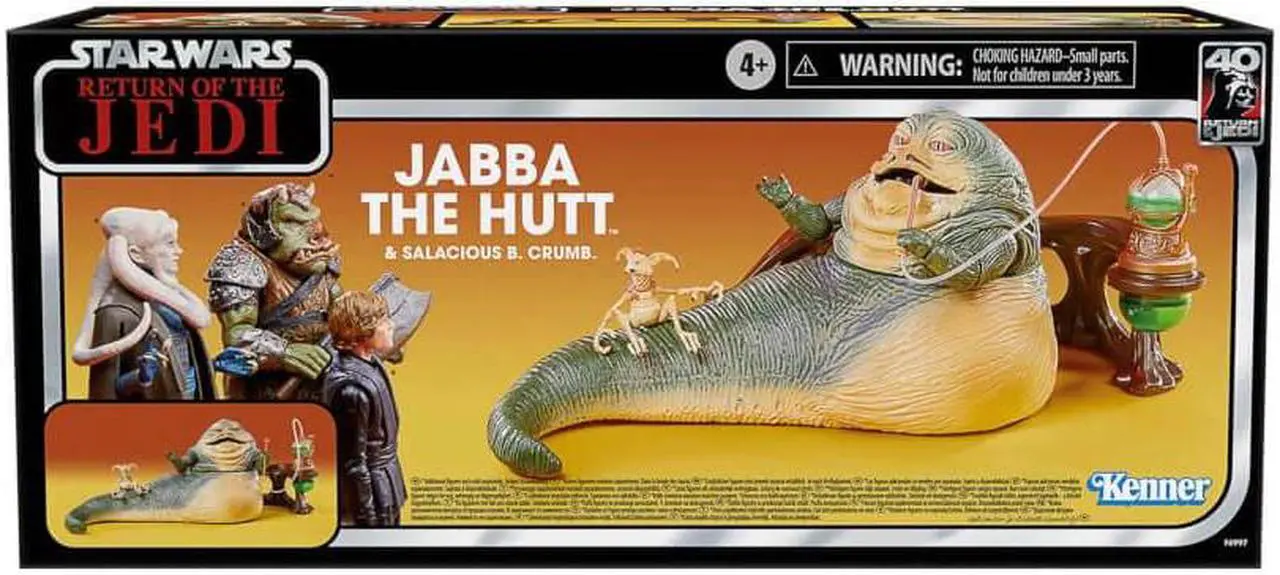 Alt view image 2 of 6 - Hasbro F6997 6 inch Star Wars The Black Series Jabba the Hutt Action Figure