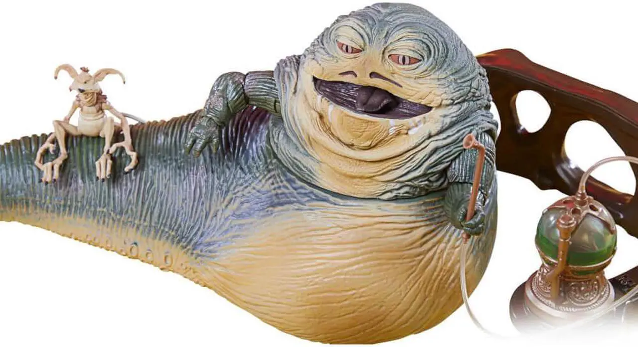 Alt view image 5 of 6 - Hasbro F6997 6 inch Star Wars The Black Series Jabba the Hutt Action Figure