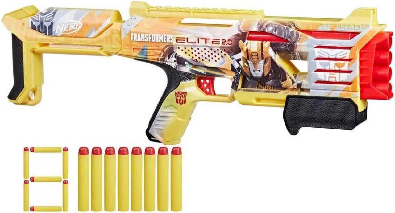 Main image of Hasbro F9719 Nerf Transformers Bumblebee Dart Blaster
