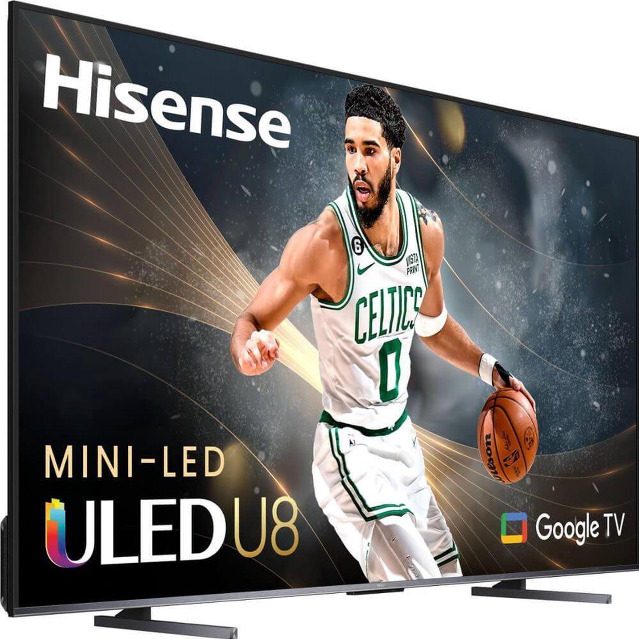 Alt view image 2 of 7 - Hisense 100U8K 100 inch Class U8 Series 4K Mini-LED QLED Smart Google TV
