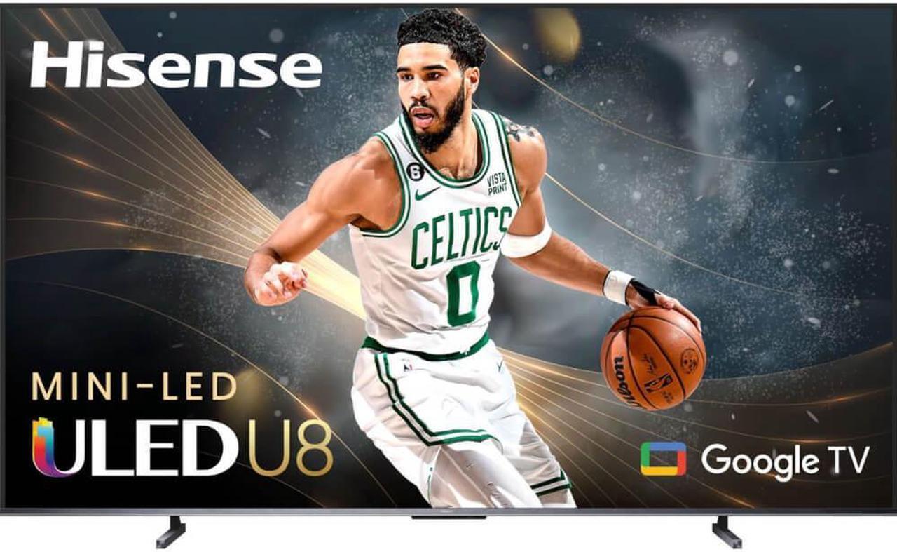 Main image of Hisense 100U8K 100 inch Class U8 Series 4K Mini-LED QLED Smart Google TV