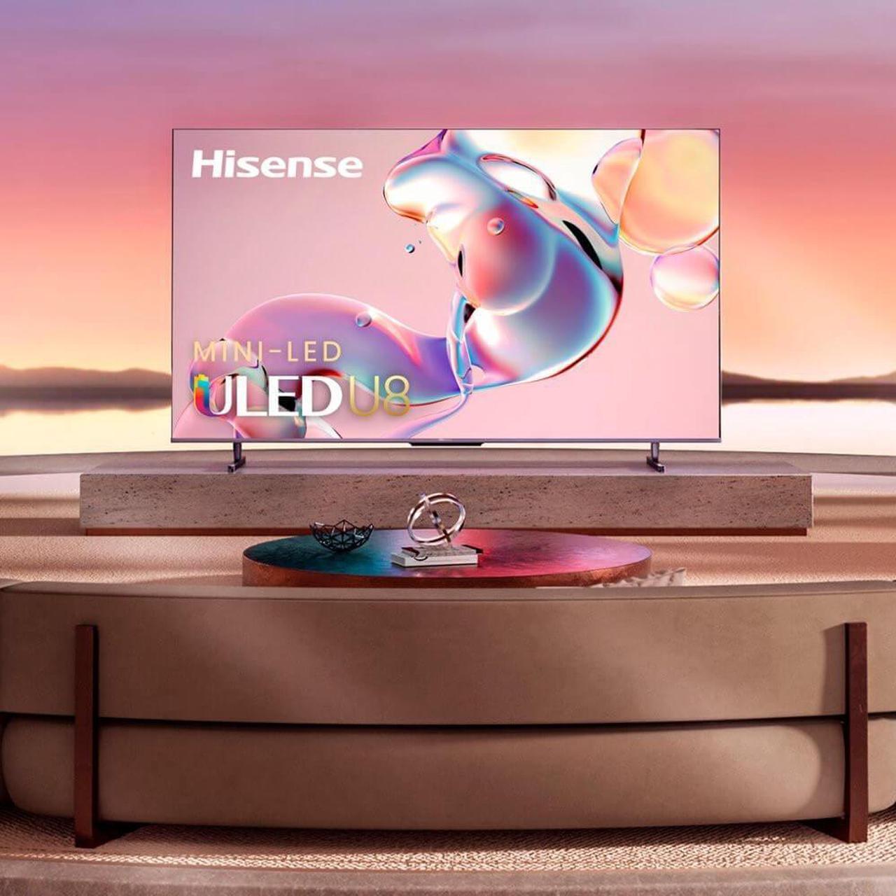 Alt view image 7 of 7 - Hisense 100U8K 100 inch Class U8 Series 4K Mini-LED QLED Smart Google TV