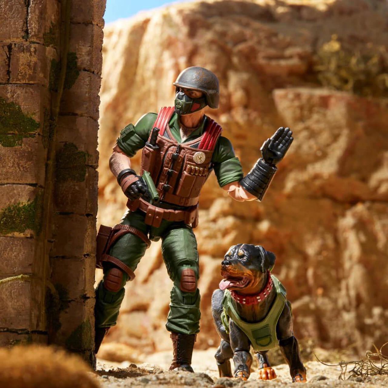 Alt view image 6 of 7 - Hasbro F9229 6 inch G.I. Joe Classified Series #113, Mutt & Junkyard Action Figure