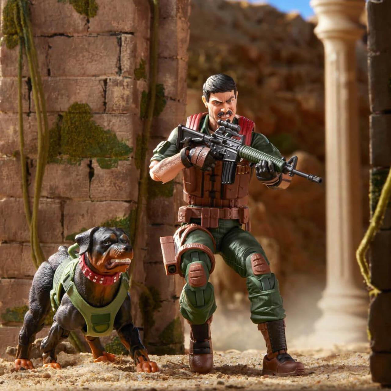 Alt view image 5 of 7 - Hasbro F9229 6 inch G.I. Joe Classified Series #113, Mutt & Junkyard Action Figure
