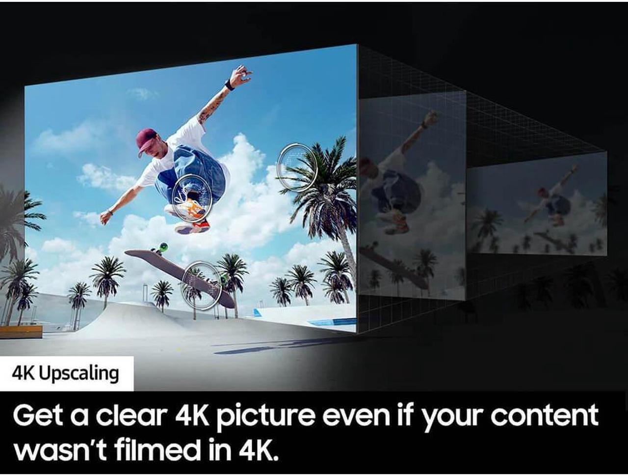 Alt view image 5 of 8 - Samsung UN55DU8000 55 inch Class DU8000 Series Crystal LED 4K UHD Smart Tizen TV