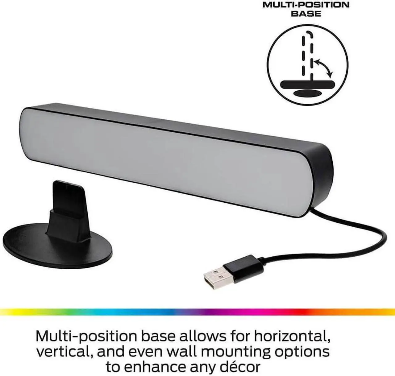 Alt view image 4 of 6 - Monster MLB72013RGB 2-Pack Multi-Color LED Light Bar with Remote Control