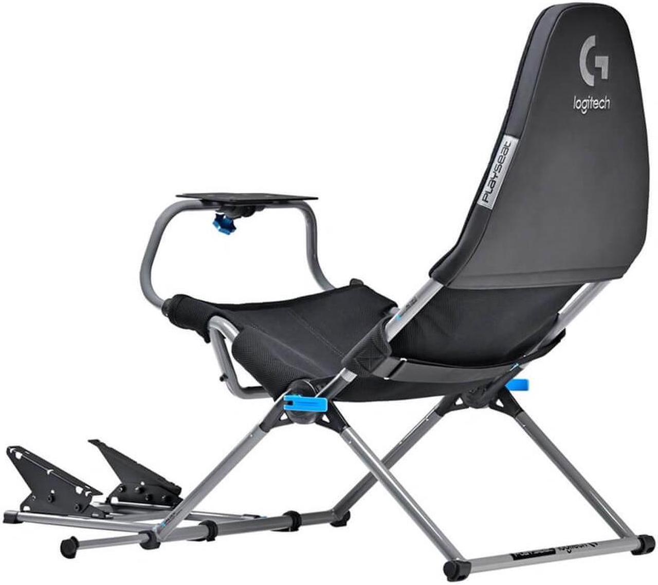 Alt view image 3 of 11 - Playseat G00248 Challenge X Logitech G Edition Slim Racing Cockpit - Black
