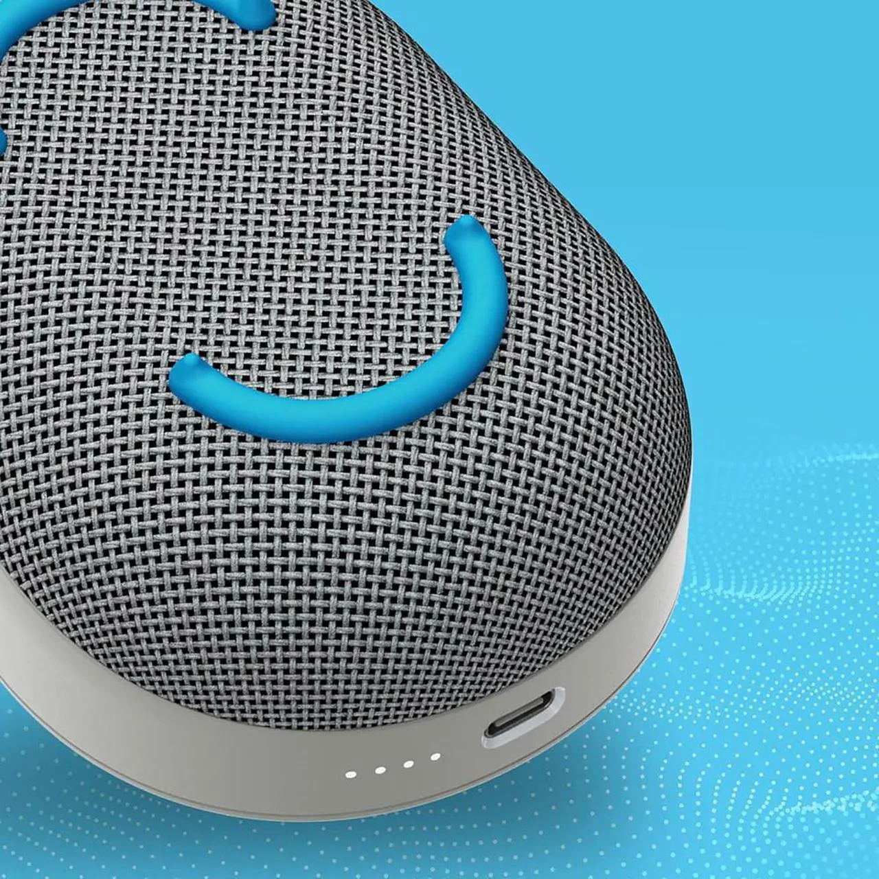 Alt view image 4 of 5 - Skullcandy Kilo Wireless Bluetooth Mini Speaker - Grey