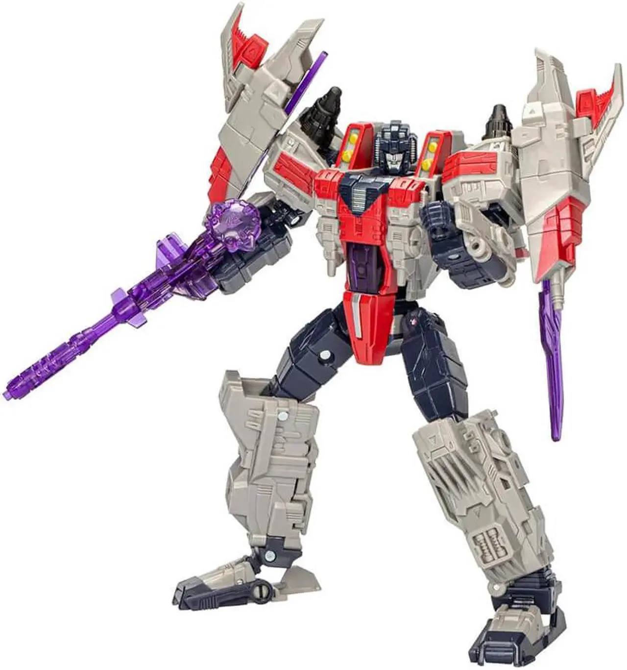 Alt view image 2 of 3 - Hasbro F8543 7 inch Transformers Legacy United Voyager Class Cybertron Universe Starscream Action Figure
