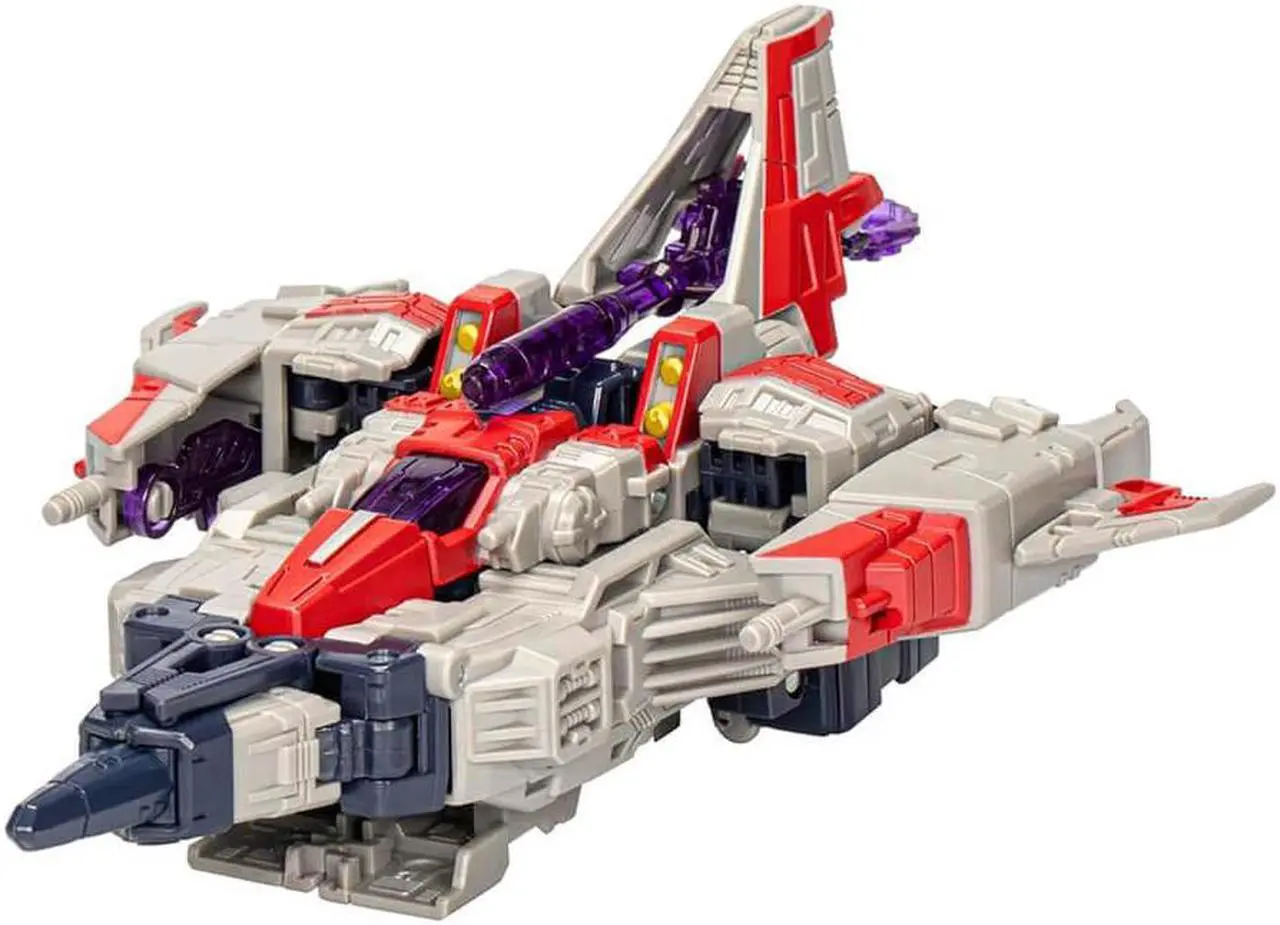 Alt view image 3 of 3 - Hasbro F8543 7 inch Transformers Legacy United Voyager Class Cybertron Universe Starscream Action Figure