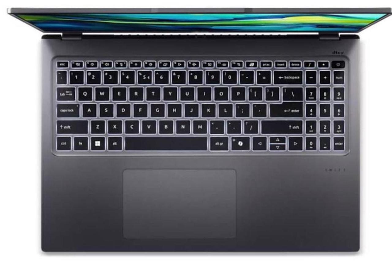Alt view image 4 of 7 - Acer 16 inch Swift Go Laptop - Intel Ultra 7 125H - 16GB/512GB - Steel Gray