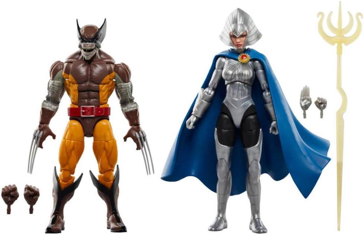 Main image of Hasbro F9034 6 inch Marvel Legends Series Wolverine and Lilandra Neramani Action Figures