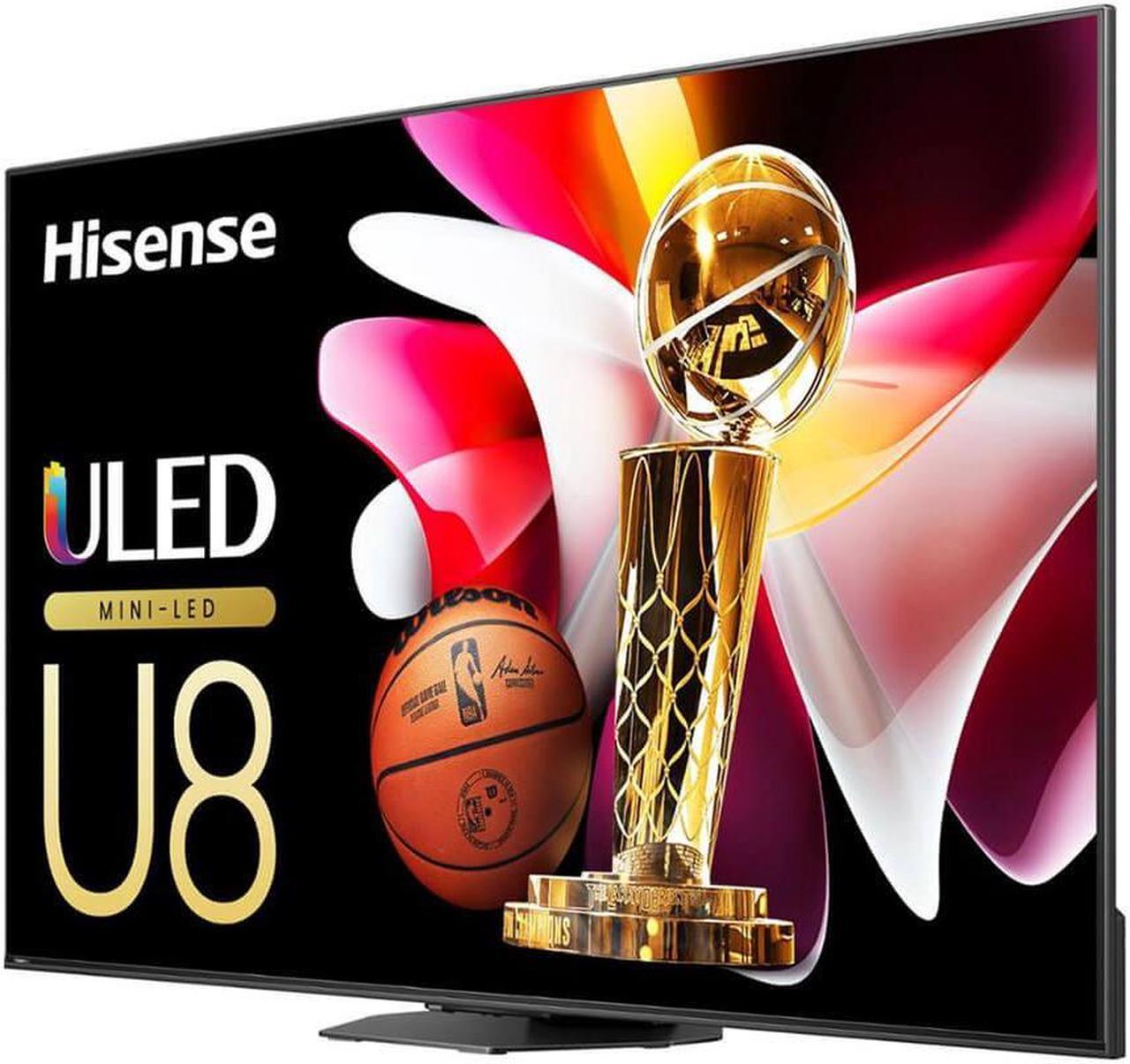 Alt view image 2 of 4 - Hisense 65U8N 65 inch Class U8 Series QLED 4K Mini-LED Google TV