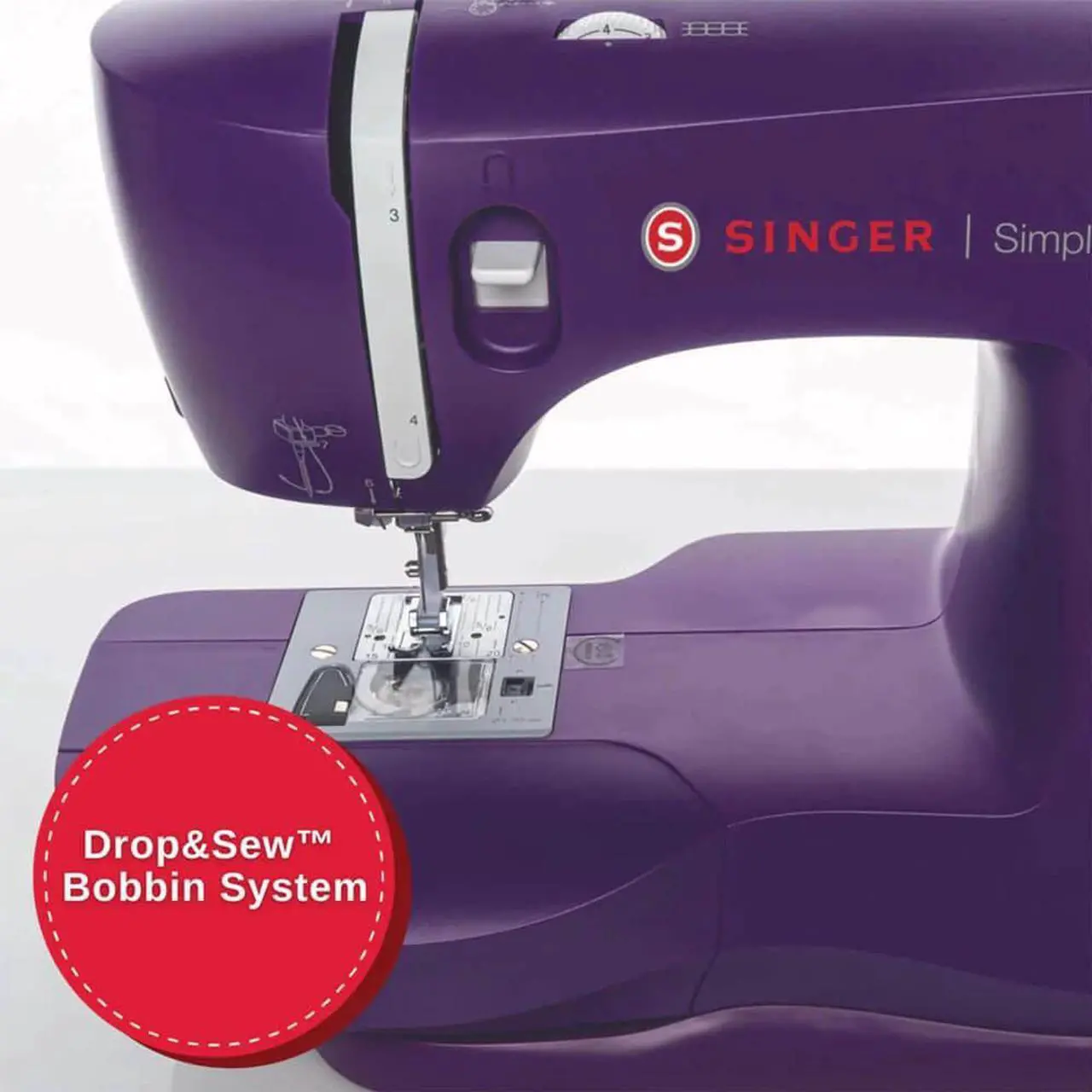 Alt view image 4 of 6 - Singer 3337PURPLE Simple 3337 Sewing Machine - Purple