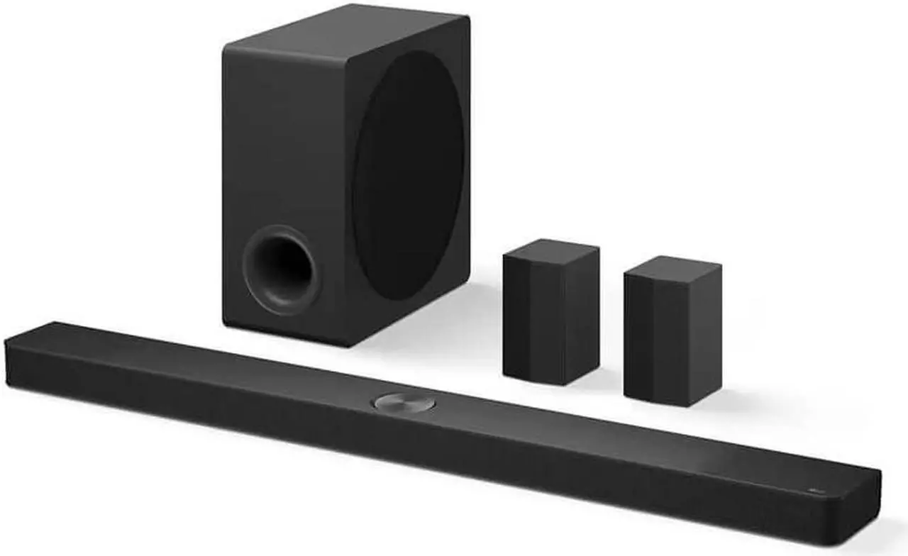 Alt view image 2 of 7 - LG S90TR Home Theater Soundbar 7.1.3 Channel with Rear Speakers and WOW Orchestra