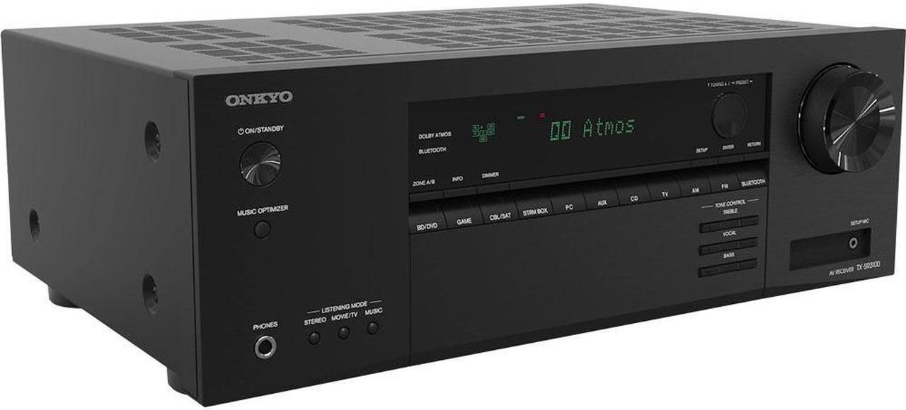 Alt view image 2 of 12 - Onkyo 5.2 Channel A/V Receiver