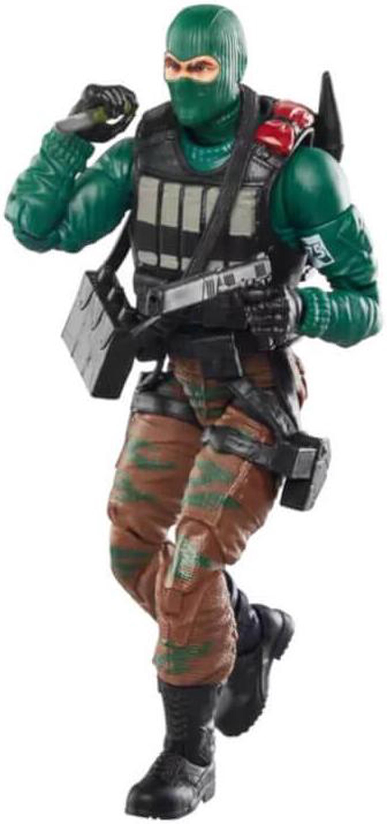 Alt view image 5 of 7 - Hasbro F9869 6 inch G.I. Joe Classified Series Retro Cardback Beach Head Action Figure